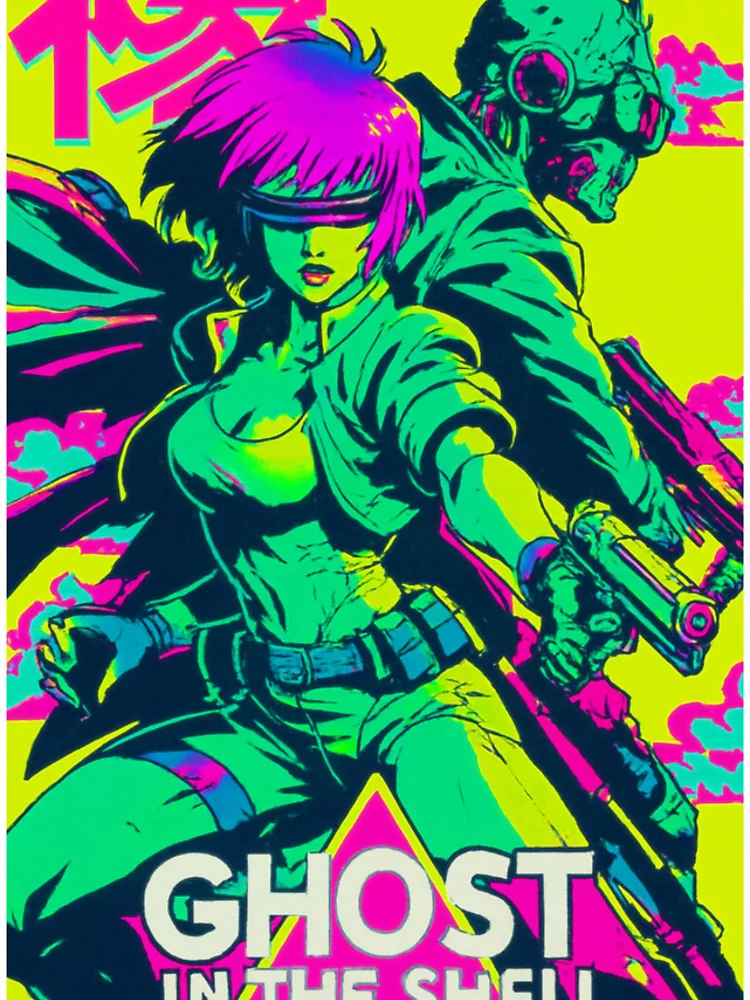 Thumbnail 4 of 4, iPhone Case, Ghost In The Shell designed and sold by WhimsySpore.