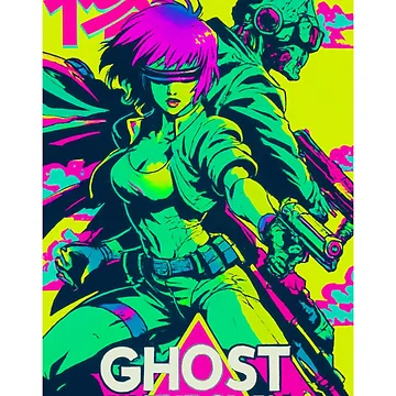 Artwork thumbnail, Ghost In The Shell by WhimsySpore