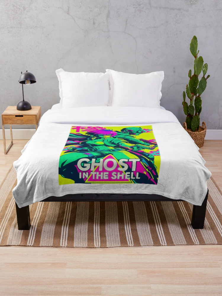 Thumbnail 1 of 6, Throw Blanket, Ghost In The Shell designed and sold by WhimsySpore.