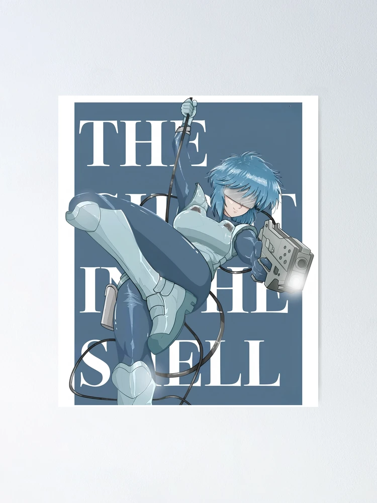 Thumbnail 1 of 3, Poster, Ghost In The Shell designed and sold by WhimsySpore.