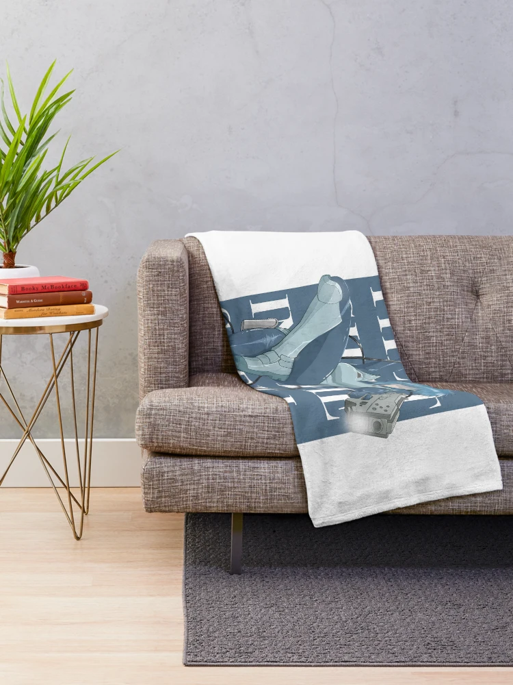 Thumbnail 2 of 6, Throw Blanket, Ghost In The Shell designed and sold by WhimsySpore.