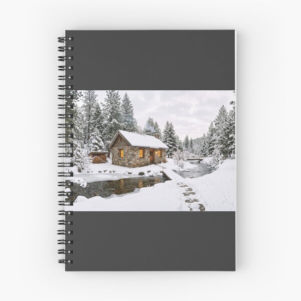 Item preview, Rustic Winter Cottage designed and sold by amusefullife.