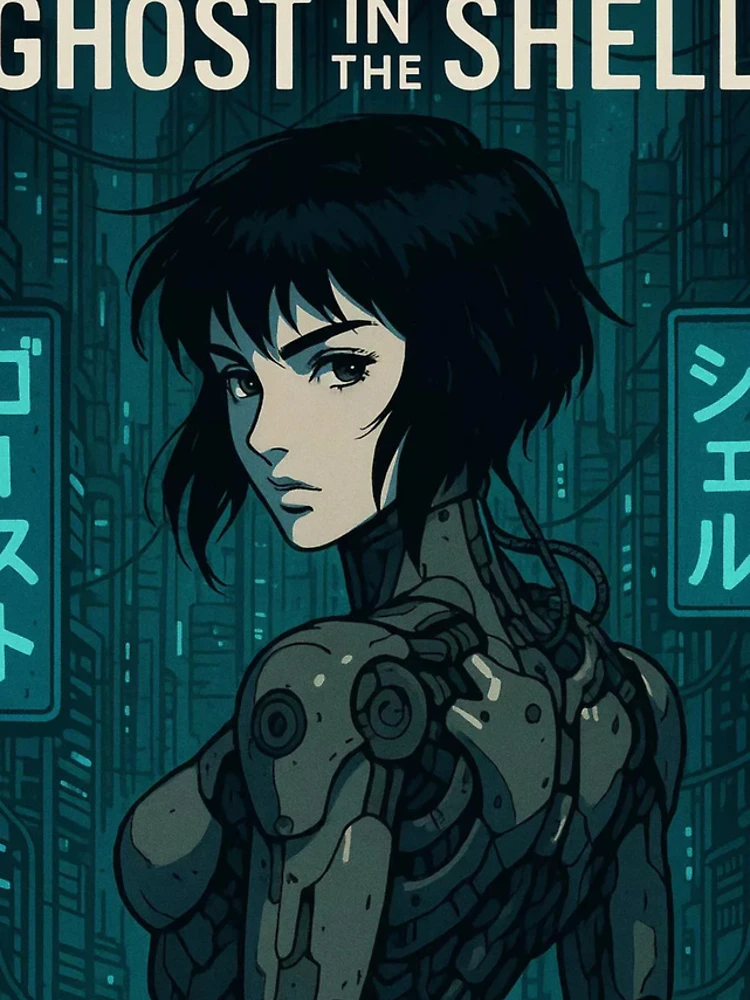 Thumbnail 4 of 4, iPhone Case, Ghost In The Shell designed and sold by WhimsySpore.
