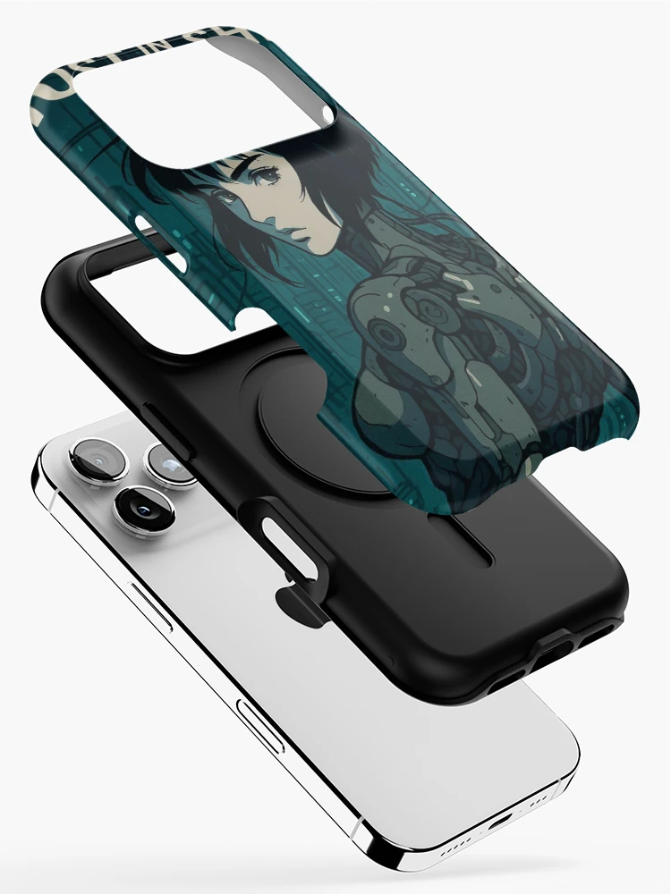 Thumbnail 2 of 4, iPhone Case, Ghost In The Shell designed and sold by WhimsySpore.