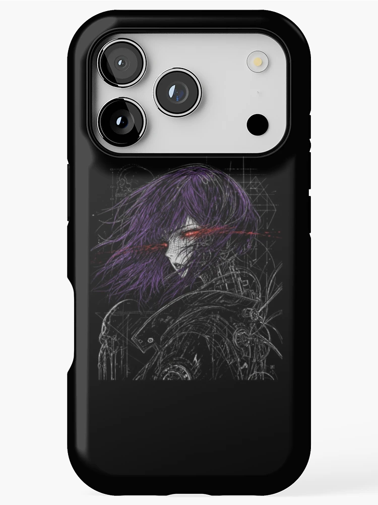 Thumbnail 1 of 4, iPhone Case, Ghost In The Shell designed and sold by WhimsySpore.