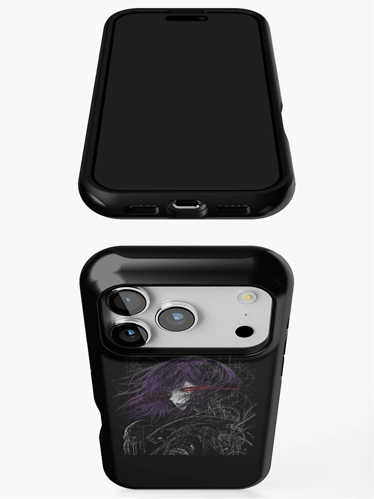 Thumbnail 3 of 4, iPhone Case, Ghost In The Shell designed and sold by WhimsySpore.