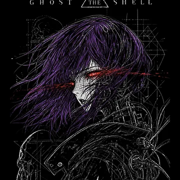 Artwork thumbnail, Ghost In The Shell by WhimsySpore