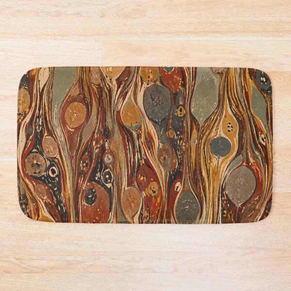 Item preview, Antique Marbled Paper Prints Vintage Bookbinding Abstract Patterns designed and sold by PinUpPizzazz.