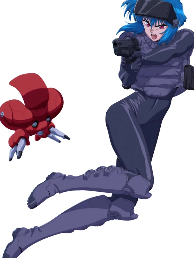 Thumbnail 4 of 4, iPhone Case, Ghost In The Shell designed and sold by WhimsySpore.