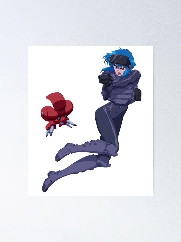 Thumbnail 1 of 3, Poster, Ghost In The Shell designed and sold by WhimsySpore.