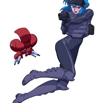 Artwork thumbnail, Ghost In The Shell by WhimsySpore