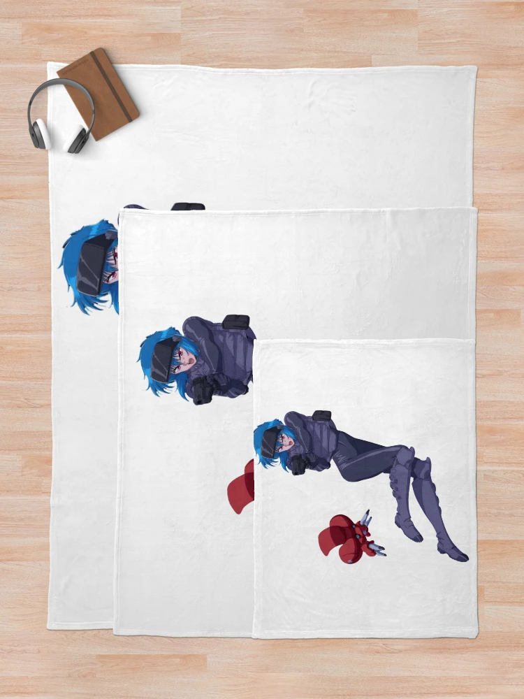 Thumbnail 5 of 6, Throw Blanket, Ghost In The Shell designed and sold by WhimsySpore.