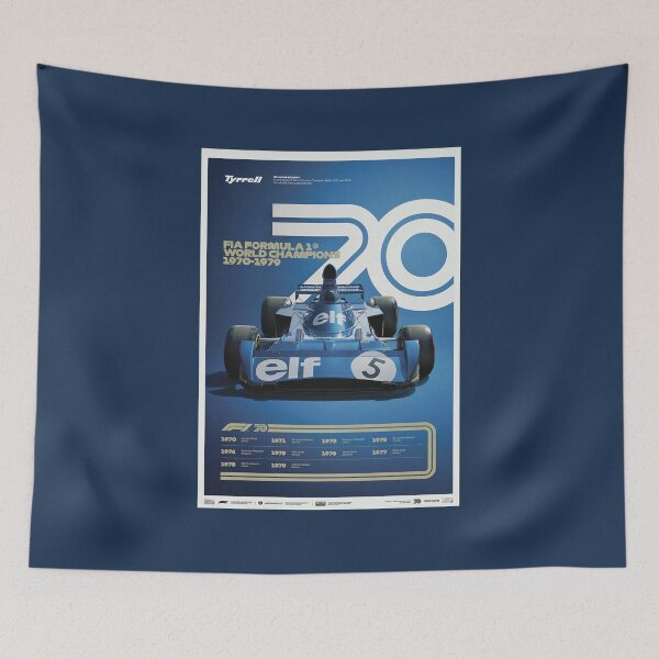 Item preview, Campeones de Fórmula 1 de la década de 1970 designed and sold by Lucy Goosy Art.