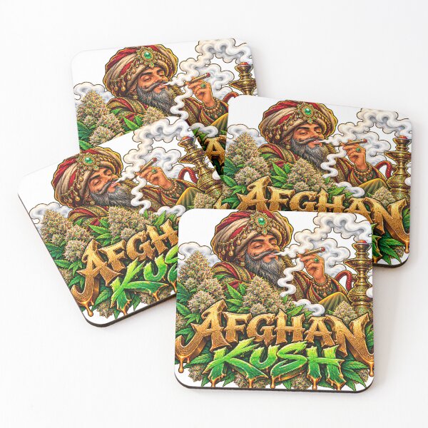 Item preview, Afghan Kush Botanical Hookah Art designed and sold by 91bravo1029.