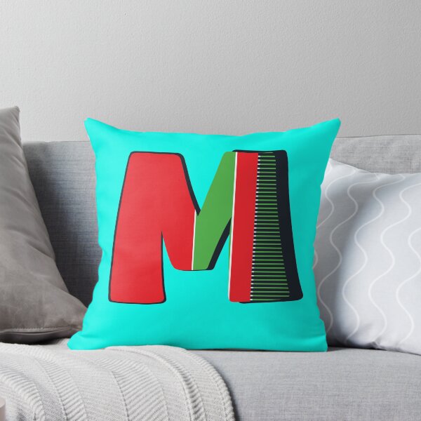 Item preview, Pop Art Letter M - Initial design of the Letter M designed and sold by Fun Funky Designs.
