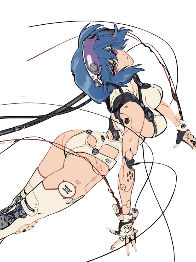Thumbnail 4 of 4, iPhone Case, Ghost In The Shell designed and sold by WhimsySpore.