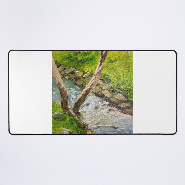 Item preview, Spring Rapids on Darebin Creek designed and sold by Dai Wynn Fine Art.