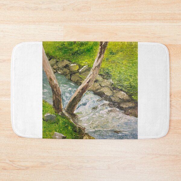 Item preview, Spring Rapids on Darebin Creek designed and sold by Dai Wynn Fine Art.