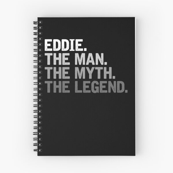 Item preview, Eddie. El hombre, el mito, la leyenda - Eddie, nombre personal, divertido designed and sold by crenaviolena.