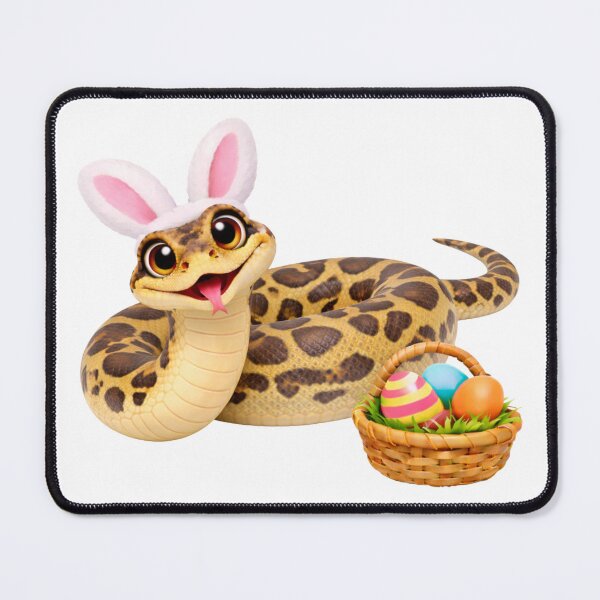 Item preview, Cheerful Carpet Python Easter designed and sold by Sillytoe.