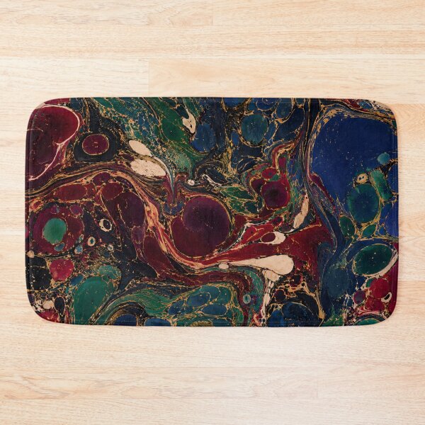 Item preview, Antique Marbled Paper Prints Vintage Bookbinding Abstract Patterns designed and sold by PinUpPizzazz.