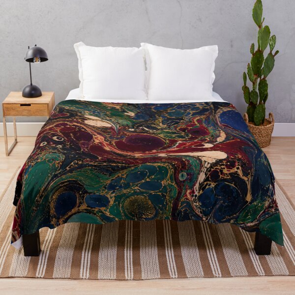 Item preview, Antique Marbled Paper Prints Vintage Bookbinding Abstract Patterns designed and sold by PinUpPizzazz.