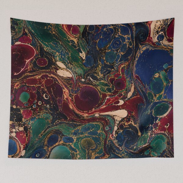 Item preview, Antique Marbled Paper Prints Vintage Bookbinding Abstract Patterns designed and sold by PinUpPizzazz.