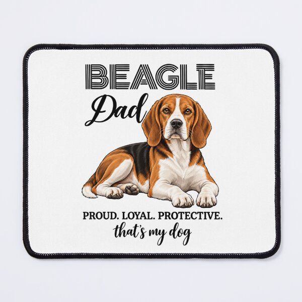 Artikelvorschau, Beagle Dad Dog Dad entworfen und verkauft von Loona97.