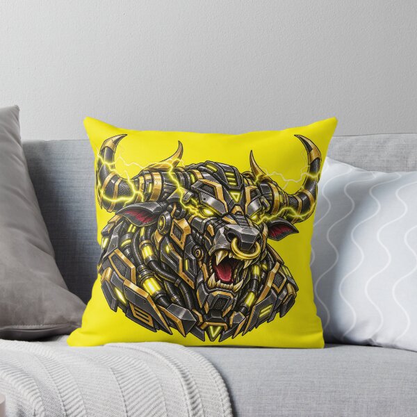 Item preview, Cyberpunk Mecha Cyber Minotaur Horns Art designed and sold by RiteshCenter .