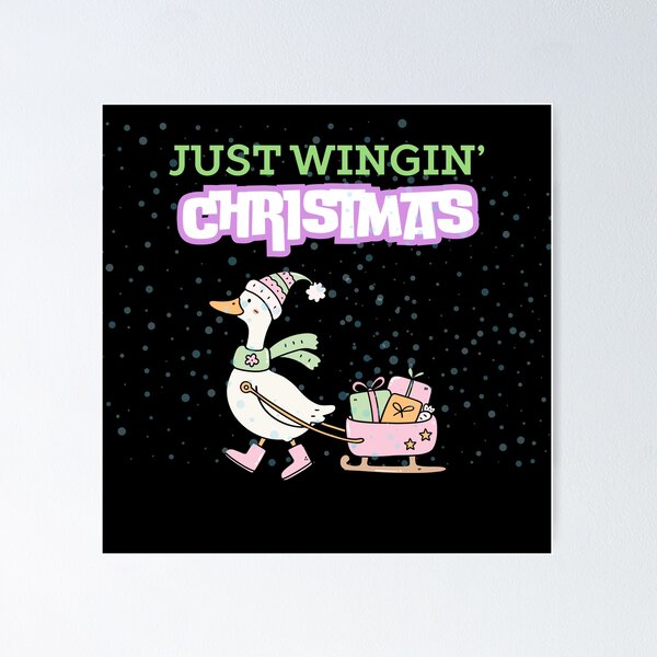 Item preview, Just Wingin' Christmas designed and sold by Legacy Supreme.