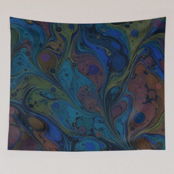 Item preview, Antique Marbled Paper Prints Vintage Bookbinding Abstract Patterns designed and sold by PinUpPizzazz.