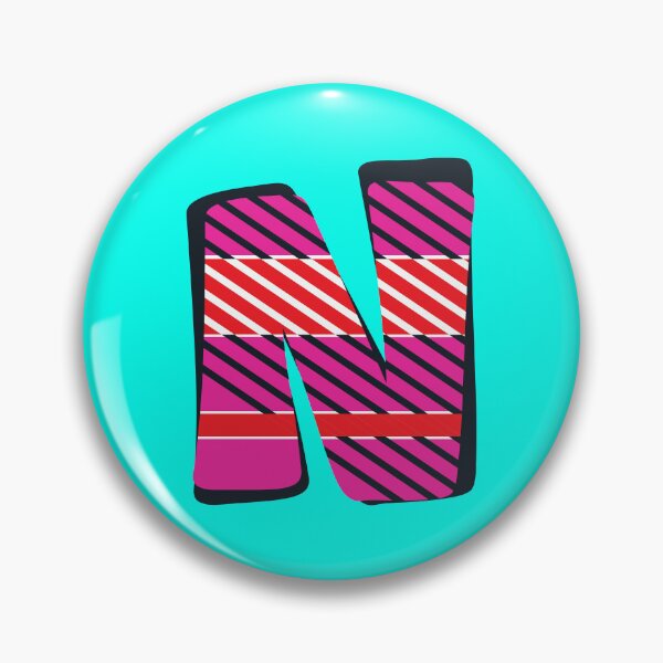 Item preview, Pop Art Letter N - Initial design of the Letter N designed and sold by Fun Funky Designs.