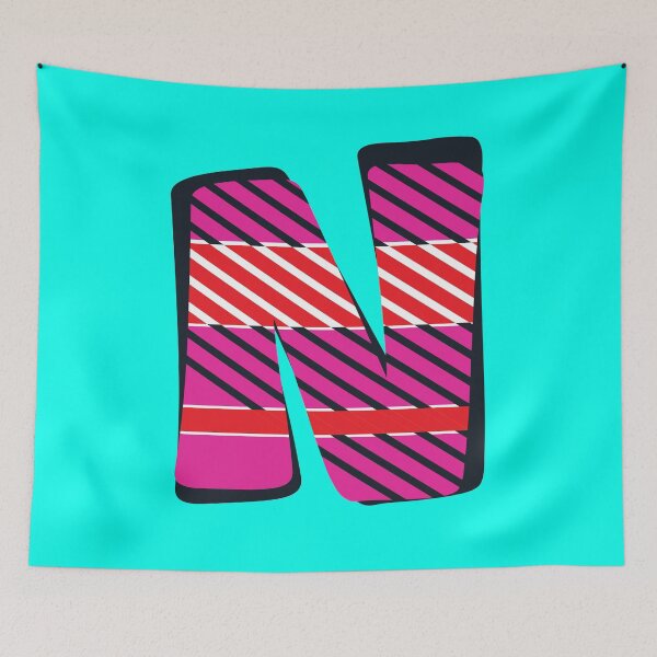 Item preview, Pop Art Letter N - Initial design of the Letter N designed and sold by Fun Funky Designs.