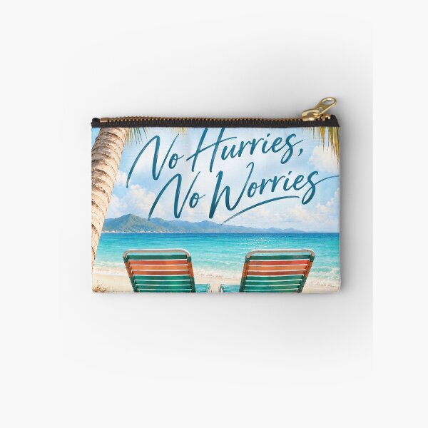 Item preview, No Hurries, No Worries - Tropical Beach Chairs Design designed and sold by IsleAmore.