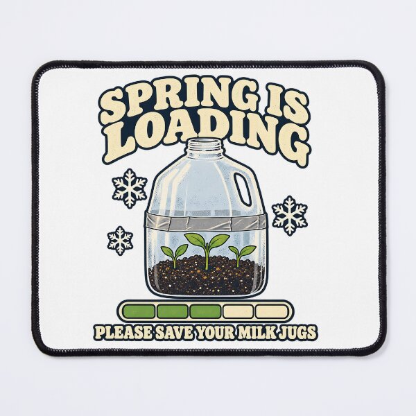 Item preview, Funny Winter Sowing Milk Jug Collector T-Shirt designed and sold by H.M. Bright Design.