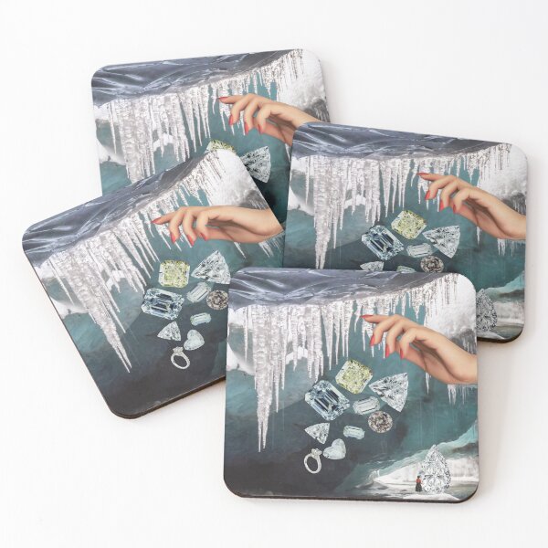 Item preview, Diamond Ice Cave April Birthstone designed and sold by leafandpetal.