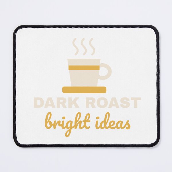 Item preview, Dark Roast, Bright Ideas - Coffee Cup Illustration designed and sold by AutopilotGoods.