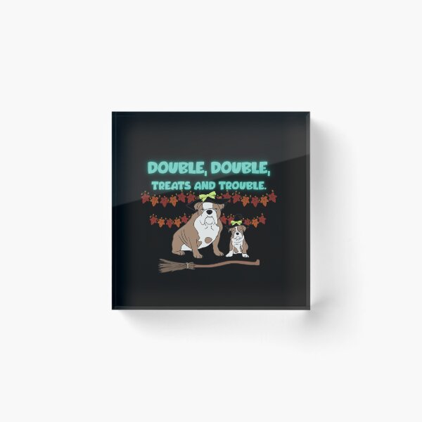 Item preview, Double, double, treats and trouble. designed and sold by Legacy Supreme.