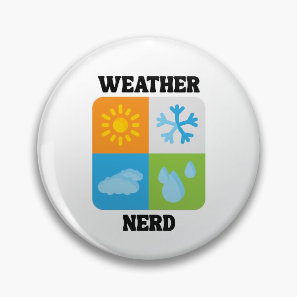 Item preview, Weather Nerd  designed and sold by The Turquoise Brush.