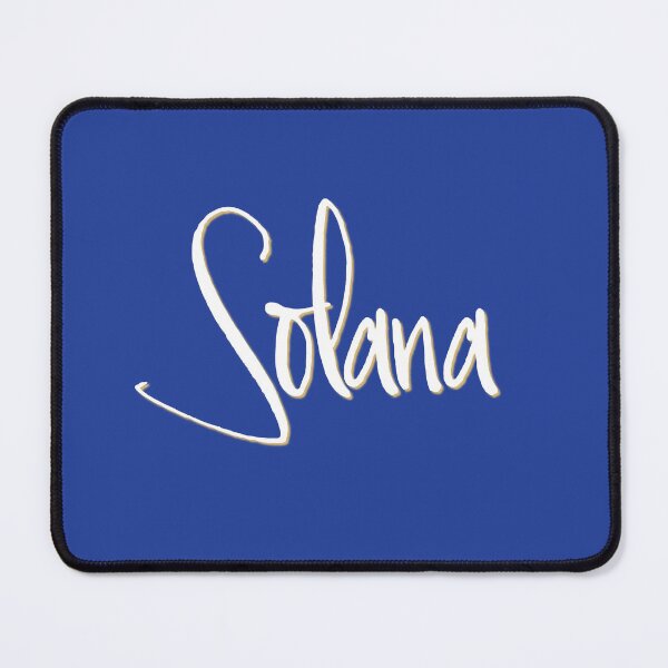 Item preview, SOLANA personalized type design designed and sold by CharlottePlaceArt.