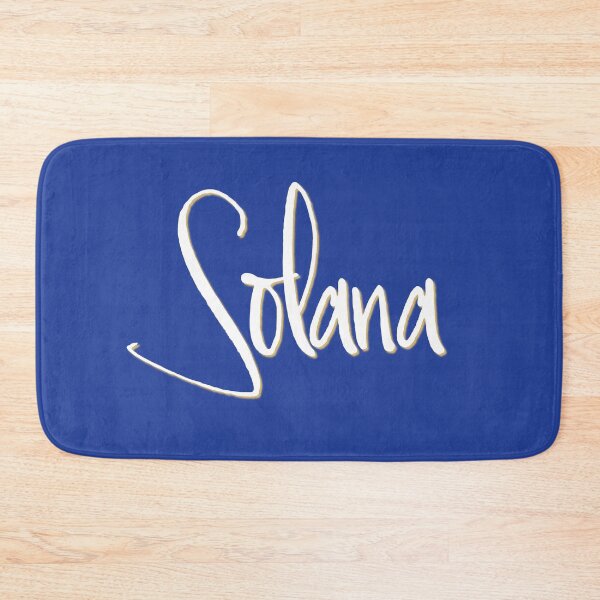 Item preview, SOLANA personalized type design designed and sold by CharlottePlaceArt.