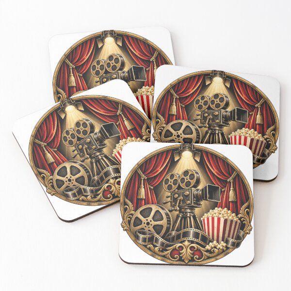 Item preview, Vintage Cinema Emblem for Film Lovers designed and sold by DaEeX.