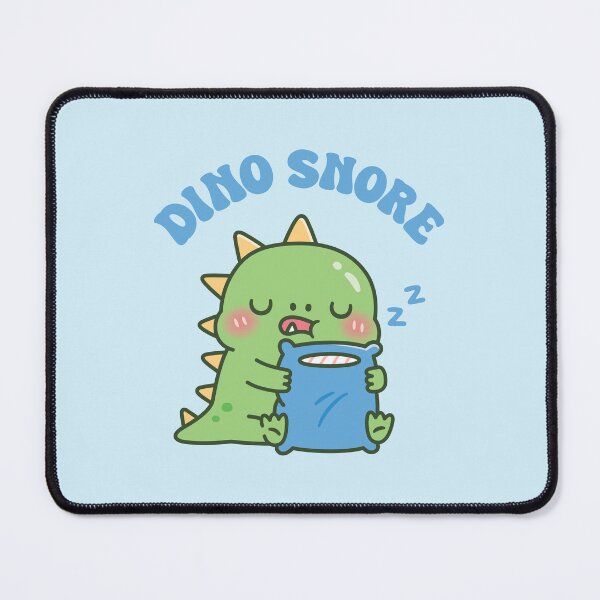 Item preview, Dino Snore Cute Sleepy Dinosaur Hugging Pillow designed and sold by rustydoodle.