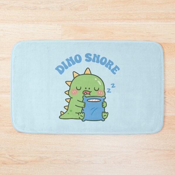 Item preview, Dino Snore Cute Sleepy Dinosaur Hugging Pillow designed and sold by rustydoodle.