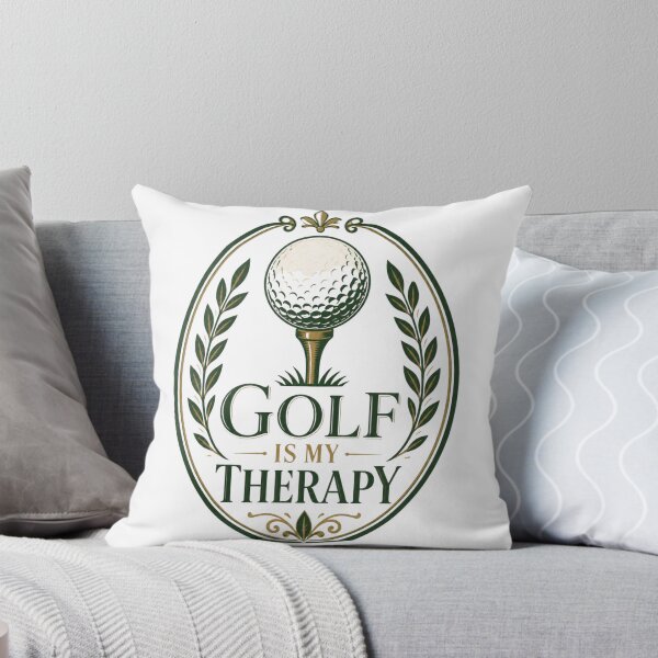 Item preview, Golf Is My Therapy designed and sold by Fairway & Coffee Studio.