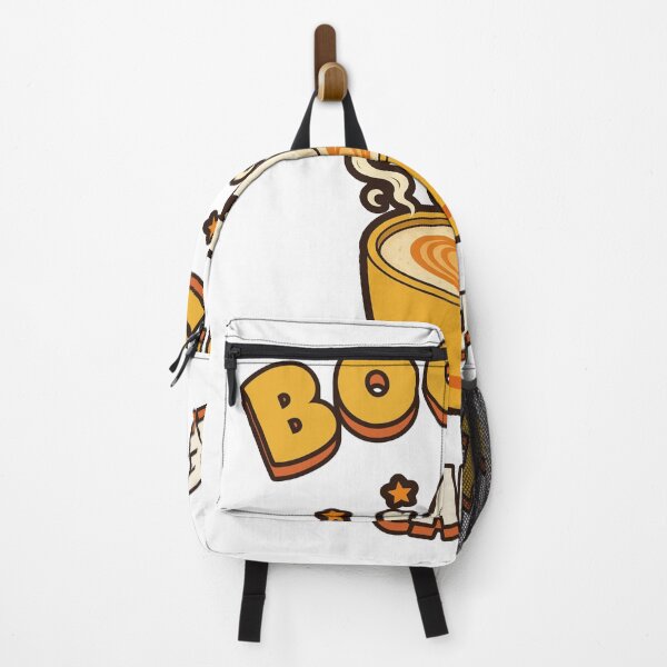Item preview, Boo-st of Caffeine Cute Ghost Latte Retro Halloween Coffee Lover designed and sold by MiniSaga Shop.
