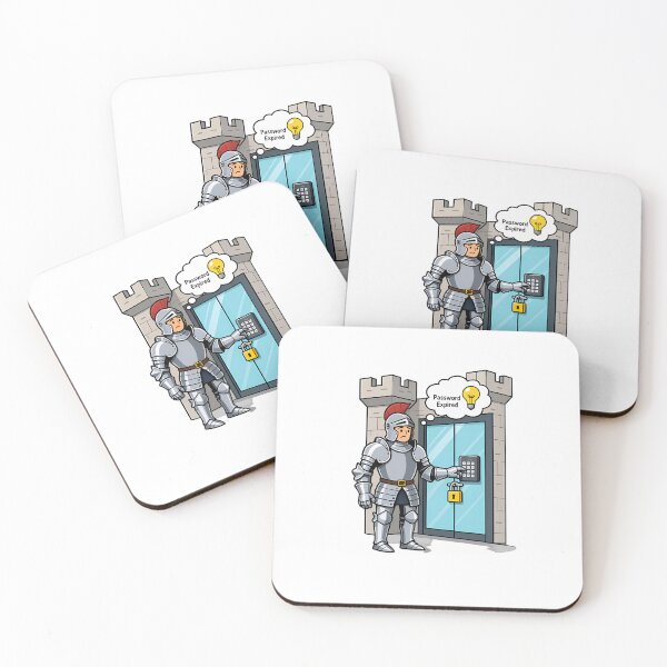 Item preview, Knight Locked Out Password Expired designed and sold by Shop of Wonders.