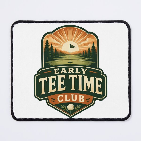 Item preview, Early Tee Time Club designed and sold by Fairway & Coffee Studio.