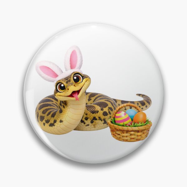 Item preview, Cheerful Dark-Spotted Anaconda Easter designed and sold by Sillytoe.