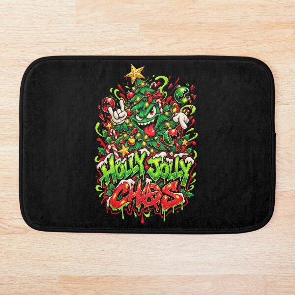 Artikelvorschau, Fröhliches Chaos – Lustige Weihnachtsbaum-Streetwear entworfen und verkauft von Visual Dept..